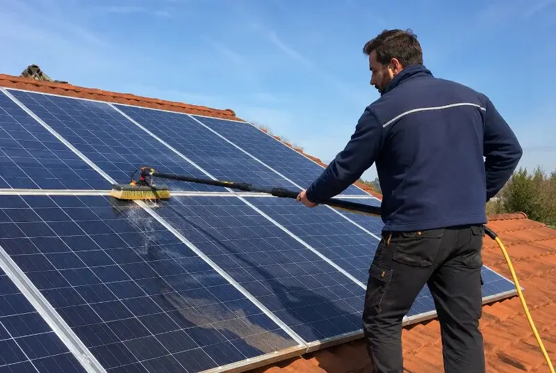 Nettoyage et entretien de panneaux solaires à Mazières-en-Mauges